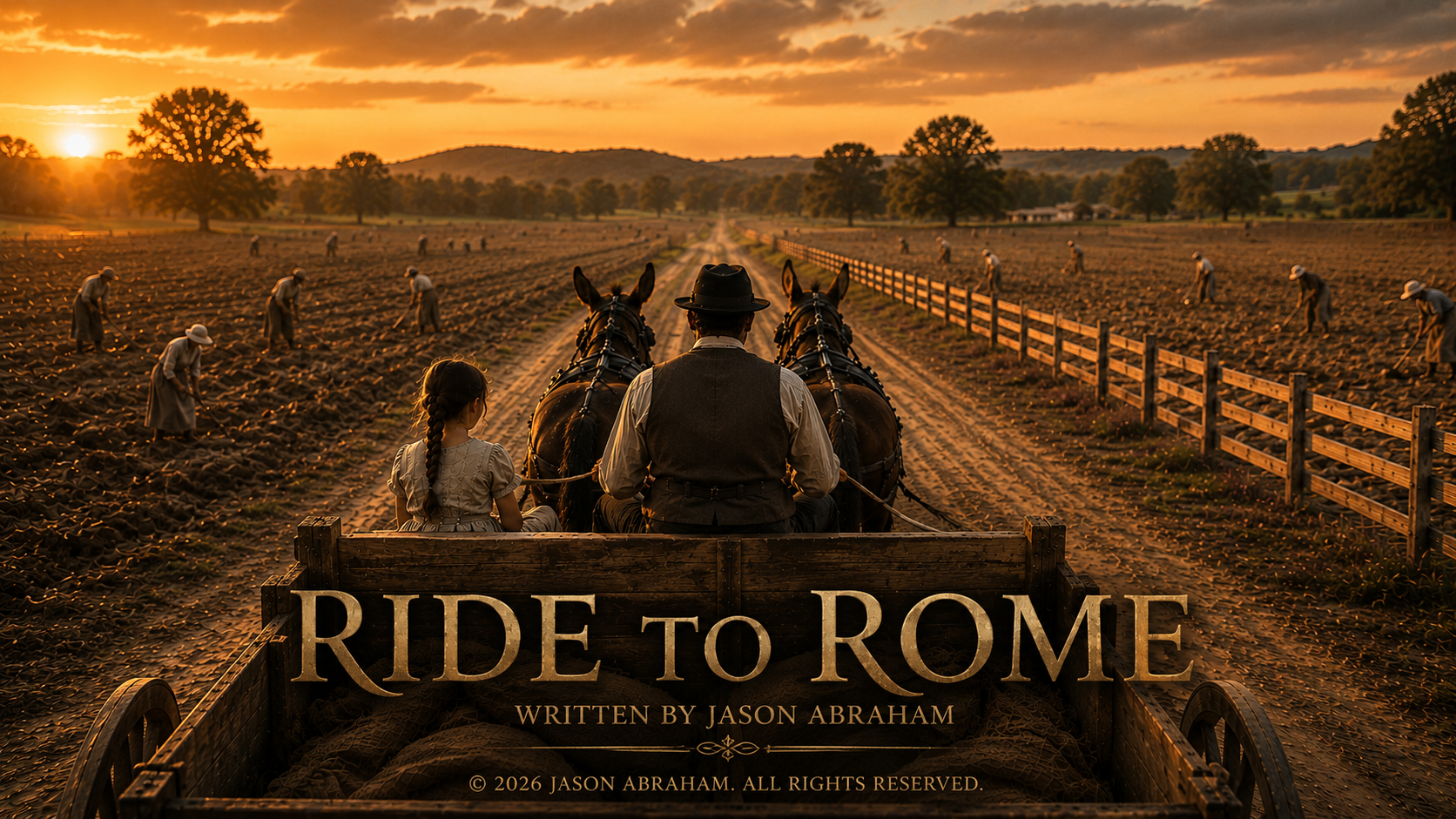 Ride to Rome — written by Jason Abraham, closing title card